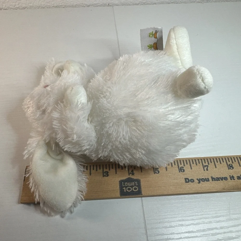 Bunnies By The Bay Wee Ittybit Bunny Rabbit White Plush 6